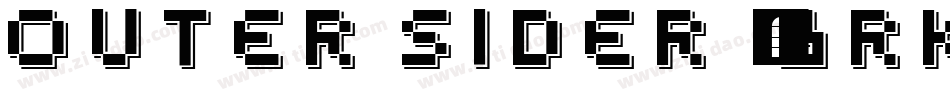 Outer Sider (BRK)字体转换